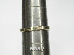 Vintage Soviet Ring Russian Sterling Silver 875 Alexandrite Stone Size 8 USSR