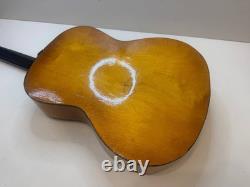 Vintage Soviet Russian 7-String Acoustic Guitar USSR Parlor With Original Case