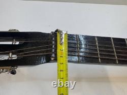 Vintage Soviet Russian 7-String Acoustic Guitar USSR Parlor With Original Case