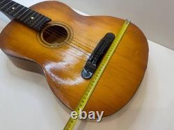 Vintage Soviet Russian 7-String Acoustic Guitar USSR Parlor With Original Case
