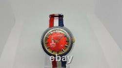 Vintage Soviet Russian 80s Olympic Raketa watch