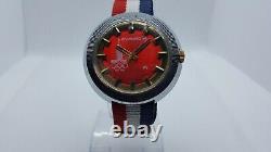 Vintage Soviet Russian 80s Olympic Raketa watch