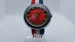 Vintage Soviet Russian 80s Olympic Raketa watch