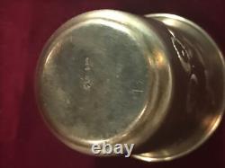 Vintage Soviet Russian 875 Silver Cup 1958
