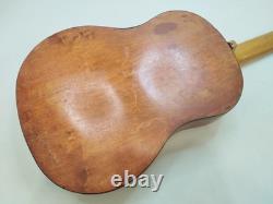 Vintage Soviet Russian Acoustic Guitar Chernihiv USSR 1970s Rare Musical Item