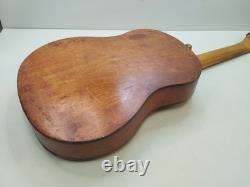Vintage Soviet Russian Acoustic Guitar Chernihiv USSR 1970s Rare Musical Item