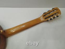 Vintage Soviet Russian Acoustic Guitar Chernihiv USSR 1970s Rare Musical Item