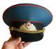 Vintage Soviet Russian Officer Visor Hat Ussr Army Cap Zarnitsa Moscow 1990s 90s