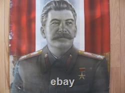 Vintage Soviet Russian Poster, 1950s very rare, 100% Original