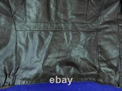 Vintage Soviet Russian Russia USSR Aviator Military Pilot Flight Leather Jacket