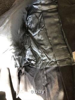 Vintage Soviet Russian Russia USSR Navy Pea Coat Jacket Size L