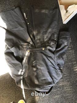 Vintage Soviet Russian Russia USSR Navy Pea Coat Jacket Size L