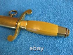 Vintage Soviet Russian USSR Army 1941 Officer's Dagger Naval