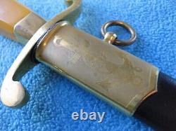 Vintage Soviet Russian USSR Army 1941 Officer's Dagger Naval