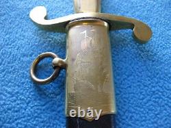 Vintage Soviet Russian USSR Army 1941 Officer's Dagger Naval
