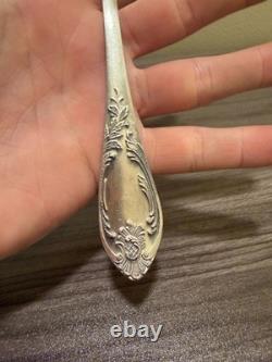 Vintage Soviet Russian Ussr Hep Flatware Lot 12 Knives & 9 Spoons + Bonus Frame