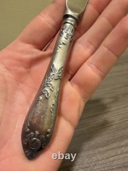 Vintage Soviet Russian Ussr Hep Flatware Lot 12 Knives & 9 Spoons + Bonus Frame