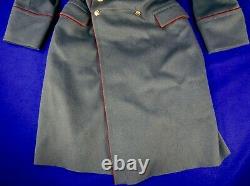 Vintage Soviet Russian post WW2 Marshal of Armor Winter Overcoat Coat Uniform