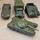 Vintage Soviet Tank Metal Toy Military Armored Vehicle Russian Model Ussr