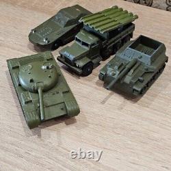 Vintage Soviet Tank Metal Toy Military Armored Vehicle Russian Model USSR