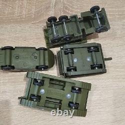 Vintage Soviet Tank Metal Toy Military Armored Vehicle Russian Model USSR
