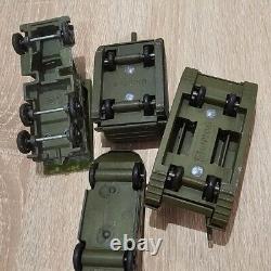 Vintage Soviet Tank Metal Toy Military Armored Vehicle Russian Model USSR