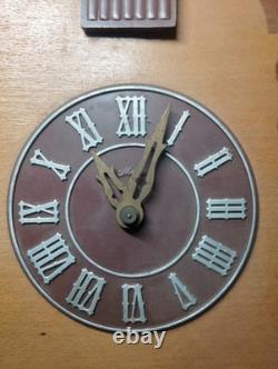 Vintage Soviet USSR Russian MAJAK? Bakelite Cuckoo Wall Clock Needs Pendulum