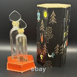 Vintage Soviet Union 2 Perfume Bottles Fairy Tale in Box USSR Russia CCCP