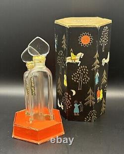 Vintage Soviet Union 2 Perfume Bottles Fairy Tale in Box USSR Russia CCCP