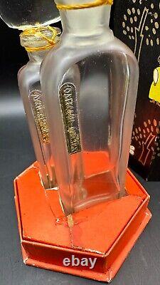Vintage Soviet Union 2 Perfume Bottles Fairy Tale in Box USSR Russia CCCP
