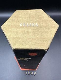 Vintage Soviet Union 2 Perfume Bottles Fairy Tale in Box USSR Russia CCCP