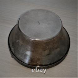 Vintage Soviet Union USSR Russian Candy Dish Sugar Bowl Silver. 916 1973