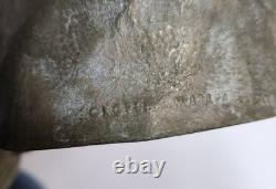 Vintage Soviet Ussr Russian Metal Sculpture-mother's Sorrow-evgeny Vuchetich