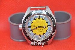 Vintage Soviet VOSTOK Banana Amphibian diver watch reference 320228 Serviced