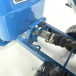 Vintage Soviet Zil 130 21 Dump Truck Russian USSR Blue Pressed Steel Toy