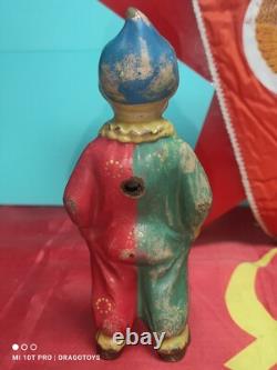 Vintage Toy Doll Clown Man Rubber Famous Russian Character Cccp Soviet Era Ussr
