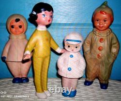 Vintage Toy Doll Clown Man Rubber Famous Russian Character Cccp Soviet Era Ussr