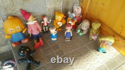 Vintage Toy Doll Clown Man Rubber Famous Russian Character Cccp Soviet Era Ussr