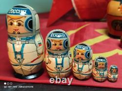 Vintage Toy Doll Clown Man Rubber Famous Russian Character Cccp Soviet Era Ussr