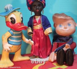 Vintage Toy Doll Clown Man Rubber Famous Russian Character Cccp Soviet Era Ussr