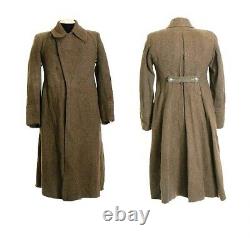 Vintage USSR Russian Military Surplus Uniform Overcoat Soldier Wool Coat XL new