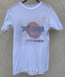 Vintage USSR Russian Rock Concert T Shirt Leningrad Hard Rock Soviet Band Tee M