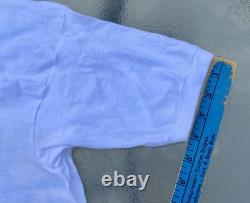 Vintage USSR Russian Rock Concert T Shirt Leningrad Hard Rock Soviet Band Tee M