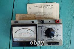 Vintage USSR Russian Soviet? 4353 Analog AC DC Tester Multimeter