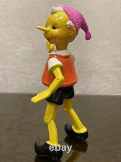 Vintage USSR Russian Soviet CELLULOID Toy Doll Pinocchio BURATINO 1950's -1960's