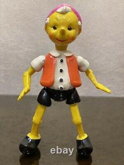 Vintage USSR Russian Soviet CELLULOID Toy Doll Pinocchio BURATINO 1950's -1960's