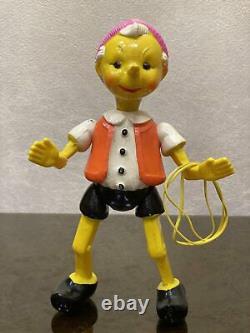 Vintage USSR Russian Soviet CELLULOID Toy Doll Pinocchio BURATINO 1950's -1960's