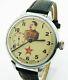 Vintage Ussr Russian Soviet Mechanical Wrist Watch Zim Chk-6 Stalin #255