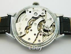 Vintage USSR Russian Soviet Mechanical wrist Watch ZIM ChK-6 Stalin #255