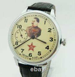 Vintage USSR Russian Soviet Mechanical wrist Watch ZIM Stalin #201